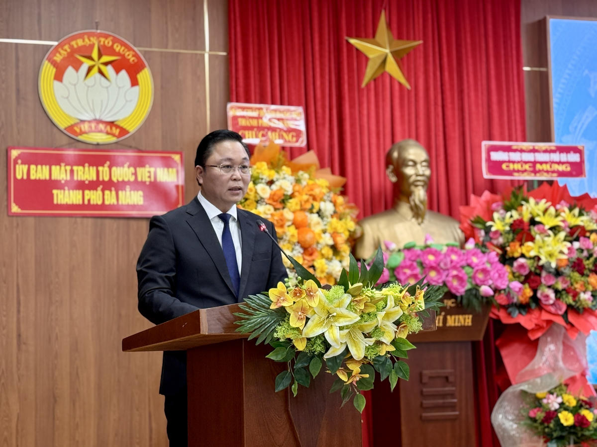 Ông Lê Trí Thanh, Chủ tịch Ủy ban Mặt trận Tổ quốc Việt Nam TP Đà Nẵng. Ảnh: Nguyễn Tú.