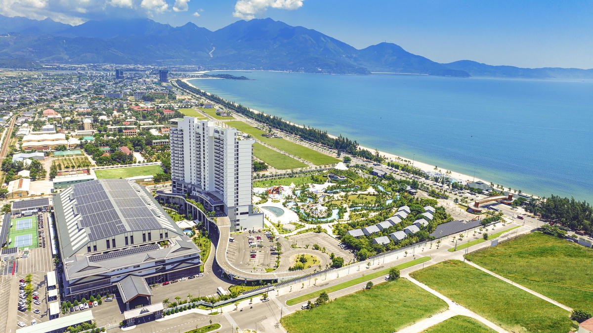 Khách sạn&nbsp;Mikazuki Japanese Resorts &amp; Spa. Ảnh: Nguyễn Duyên.