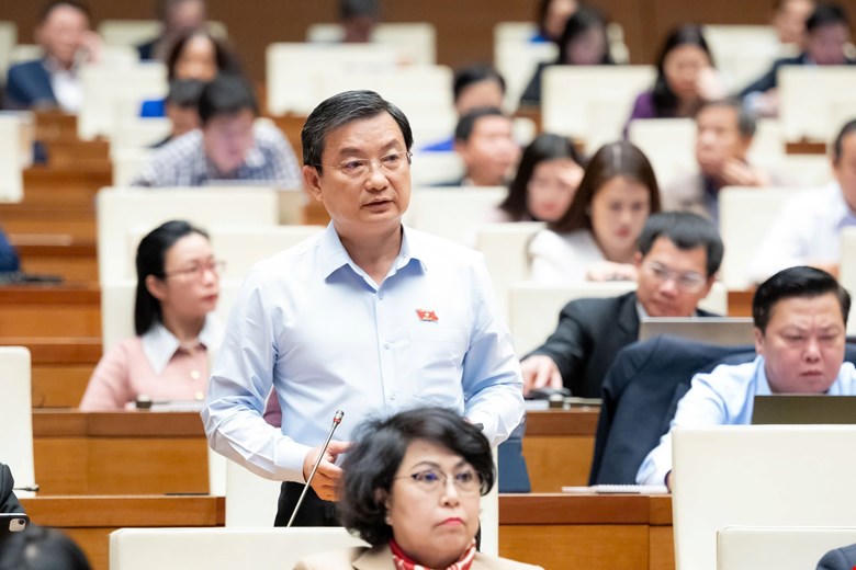 Ông Phạm Trọng Nhân phát biểu (Ảnh: Quang Vinh)