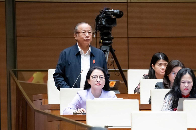 Ông Nguyễn Văn Thân phát biểu (Ảnh: Quang Vinh)