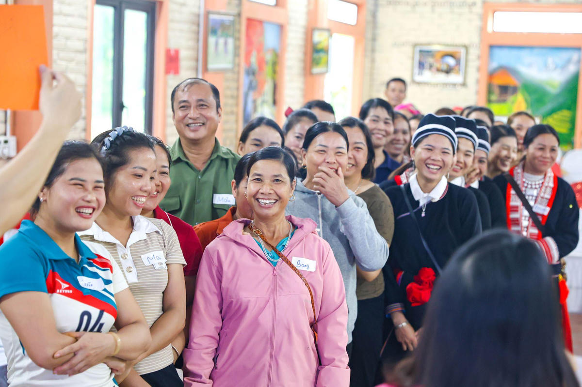 Anh T. hy vọng trong tương lai sẽ có thêm nhiều hơn nữa nam giới tham gia khóa tập huấn về bình đẳng giới