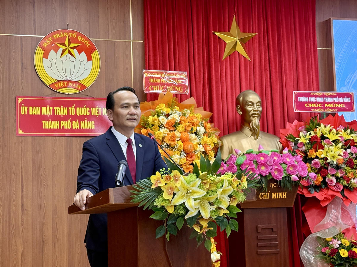 Ông Nguyễn Đình Vĩnh, Phó Bí thư Thường trực Thành ủy Đà Nẵng. Ảnh: Nguyễn Tú.