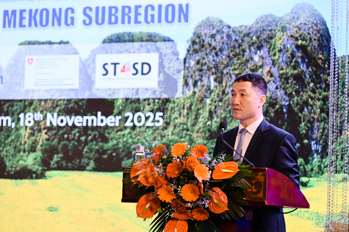 Ông Bùi Văn Mạnh - Giám đốc Sở Du lịch Ninh Bình cho biết, thương hiệu du lịch của tỉnh đang ngày càng được khẳng định trên bản đồ du lịch quốc tế. Ảnh: Đình Minh