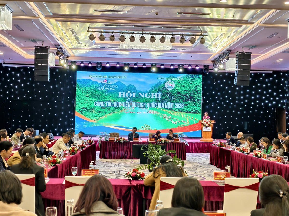 Hội nghị có sự tham dự của đại diện các bộ, ngành, các sở du lịch, doanh nghiệp, hãng hàng không, tổ chức quốc tế. Ảnh: Đình Minh&nbsp;