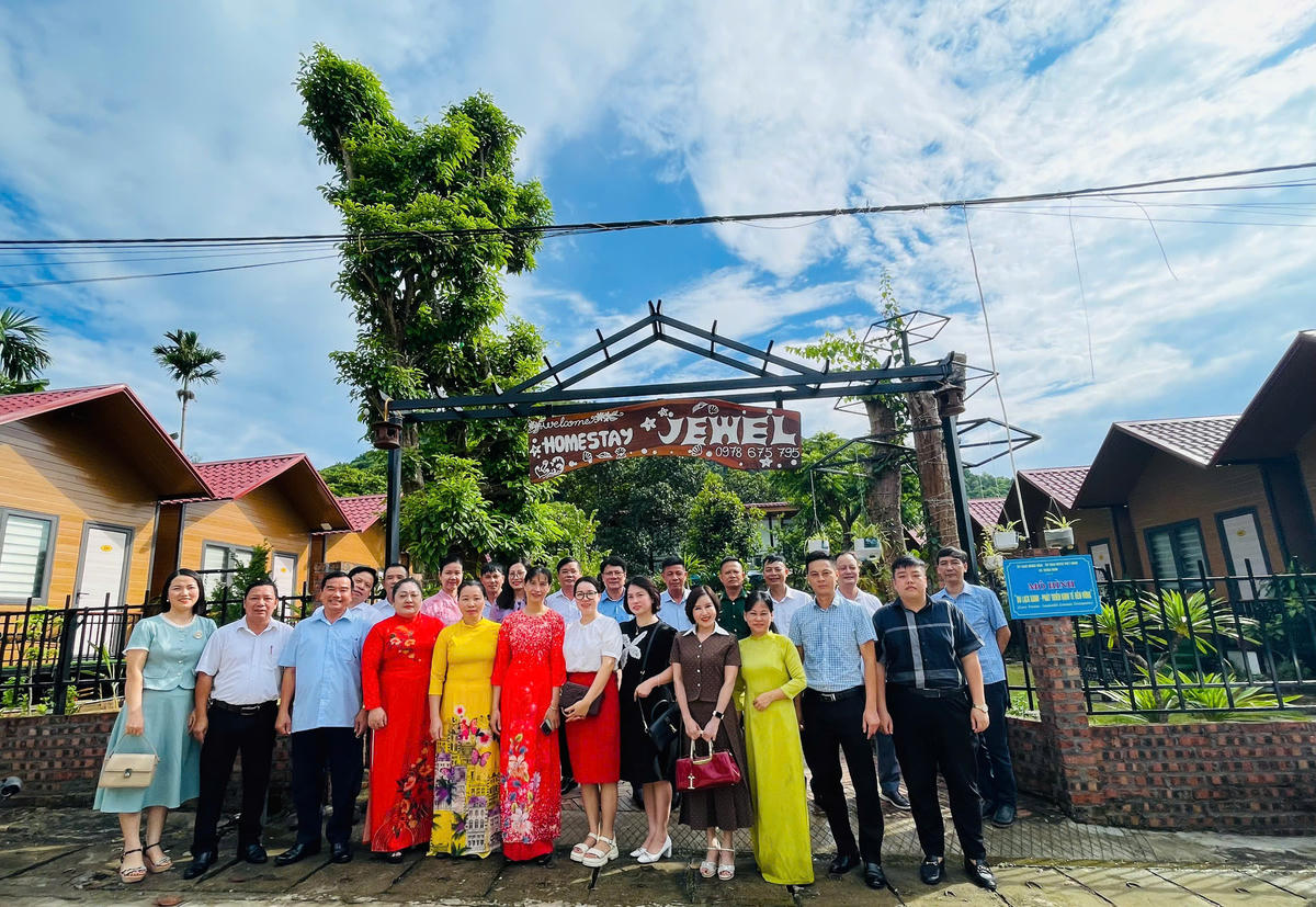 Một trong những mô hình “Du lịch xanh – Phát triển kinh tế bền vững” hoạt động hiệu quả tại đặc khu Cát Hải, TP Hải Phòng. Ảnh: NVCC. 