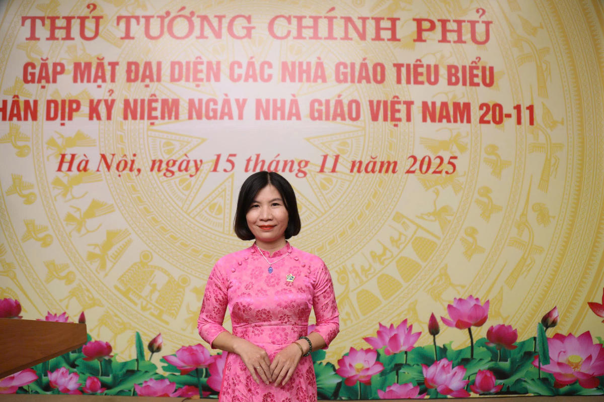 Cô giáo Hồ Thị Tuyết. Ảnh: NVCC