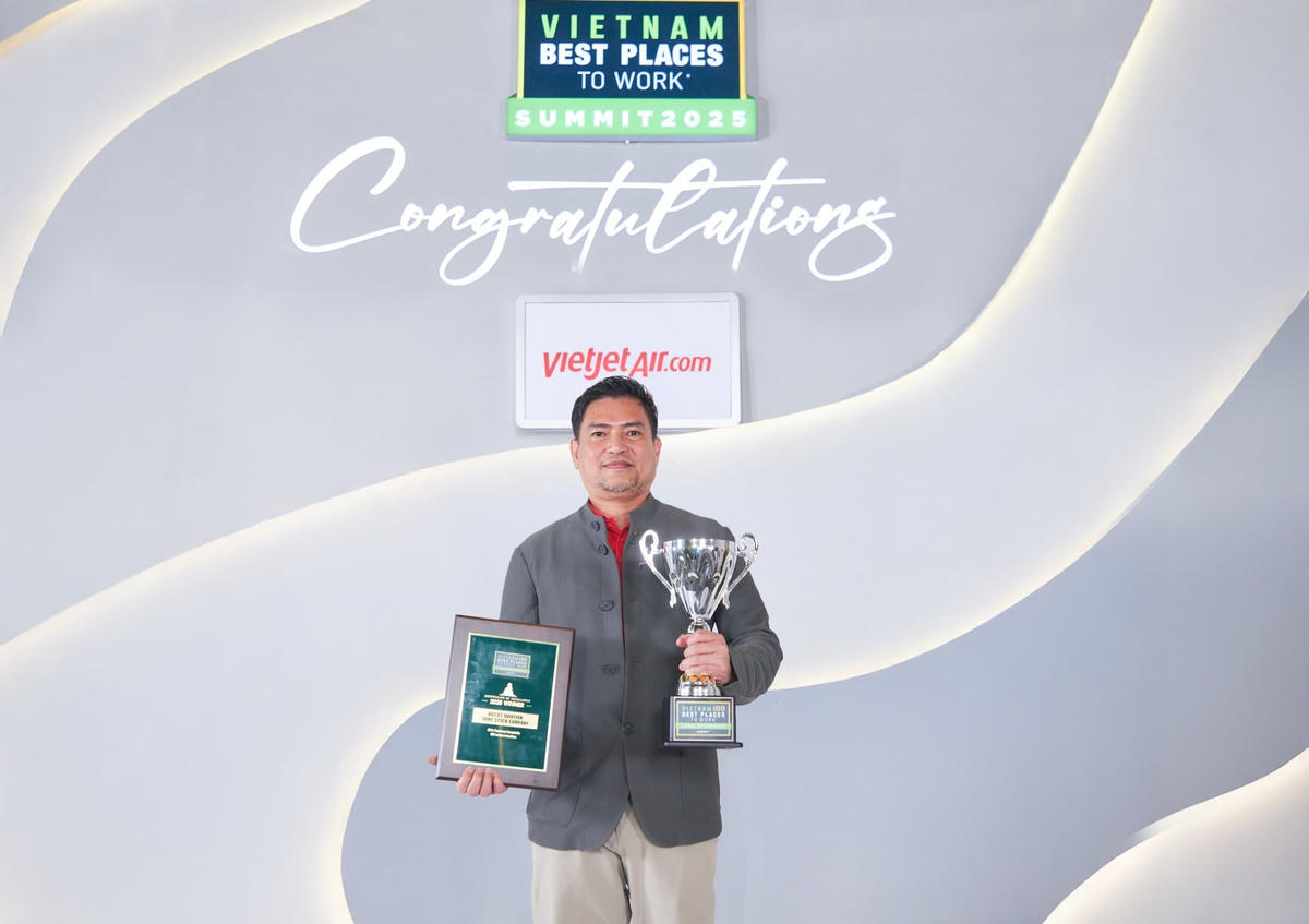 Vietjet, FPT trong top “Nơi làm việc tốt nhất Việt Nam 2025”