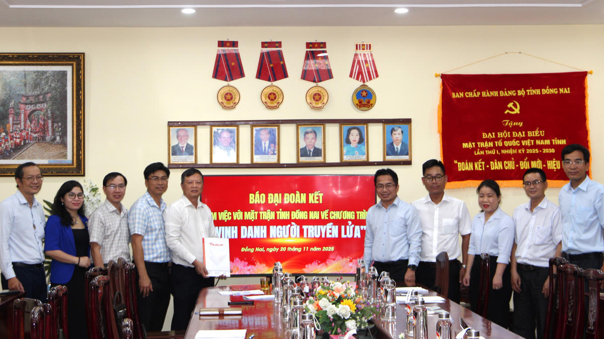 Đồng Nai: Phối hợp vinh danh những “Người truyền lửa”, khơi dậy lòng yêu nước và khát vọng vươn lên