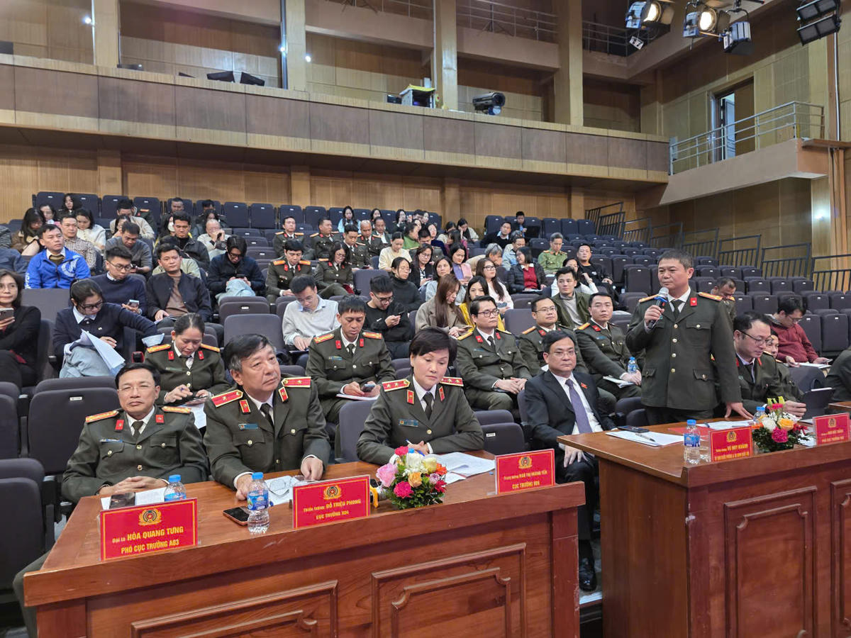 Toạ đàm trao đổi về các dự án luật do Bộ Công an chủ trì soạn thảo để trình Quốc hội