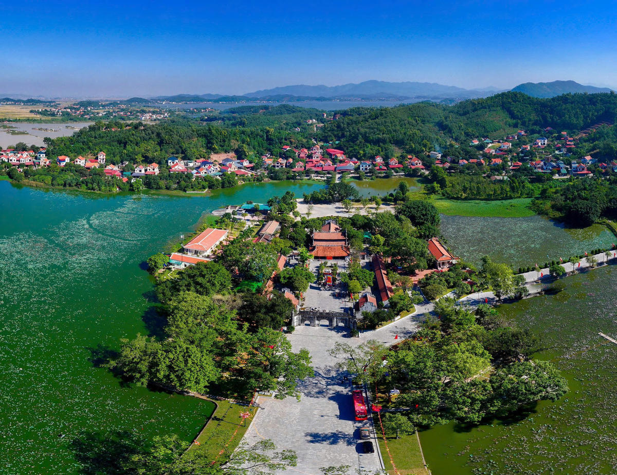 Đền Kiếp Bạc thuộc quần thể Di sản Thế giới vừa được công nhận. Ảnh: Đức Nghĩa.&nbsp;