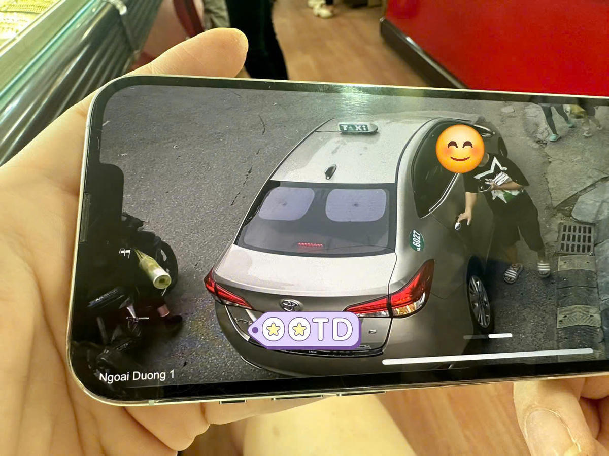 Hình ảnh camera ghi lại K. bỏ nhà và làm theo chỉ dẫn của các đối tượng lừa đảo. Ảnh: Công an tỉnh Nghệ An