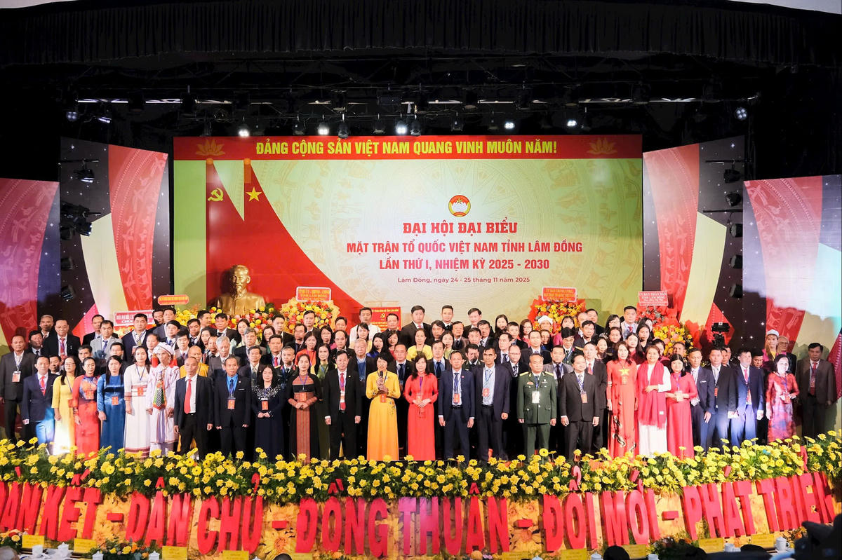 Các đại biểu chụp ảnh lưu niệm. Ảnh: ĐL.