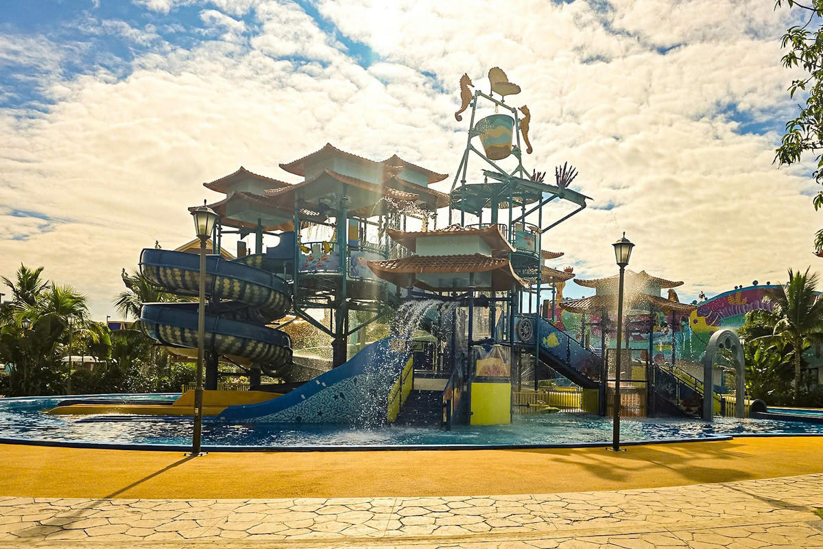 Một góc "Khu du lịch Quốc tế Đồi Rồng". Ảnh: ĐT.