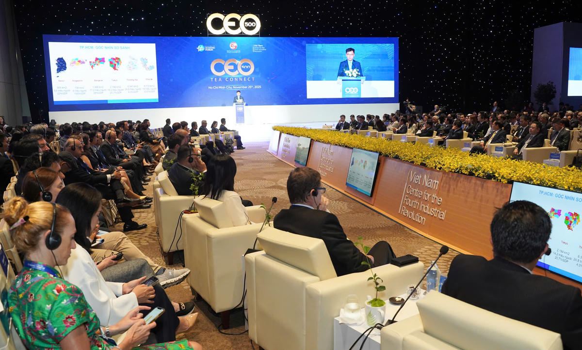 Toàn cảnh chương trình CEO 500 - TEA CONNECT. Ảnh: T.N