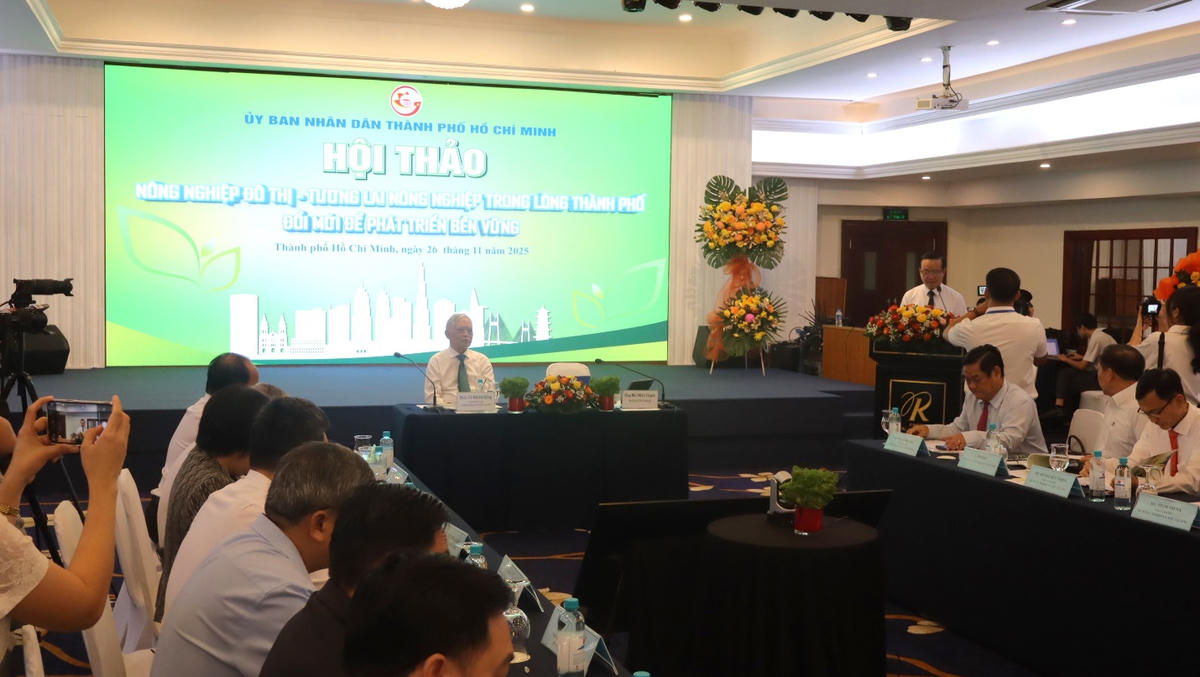 Quang cảnh hội thảo. Ảnh: Hồng Phúc.