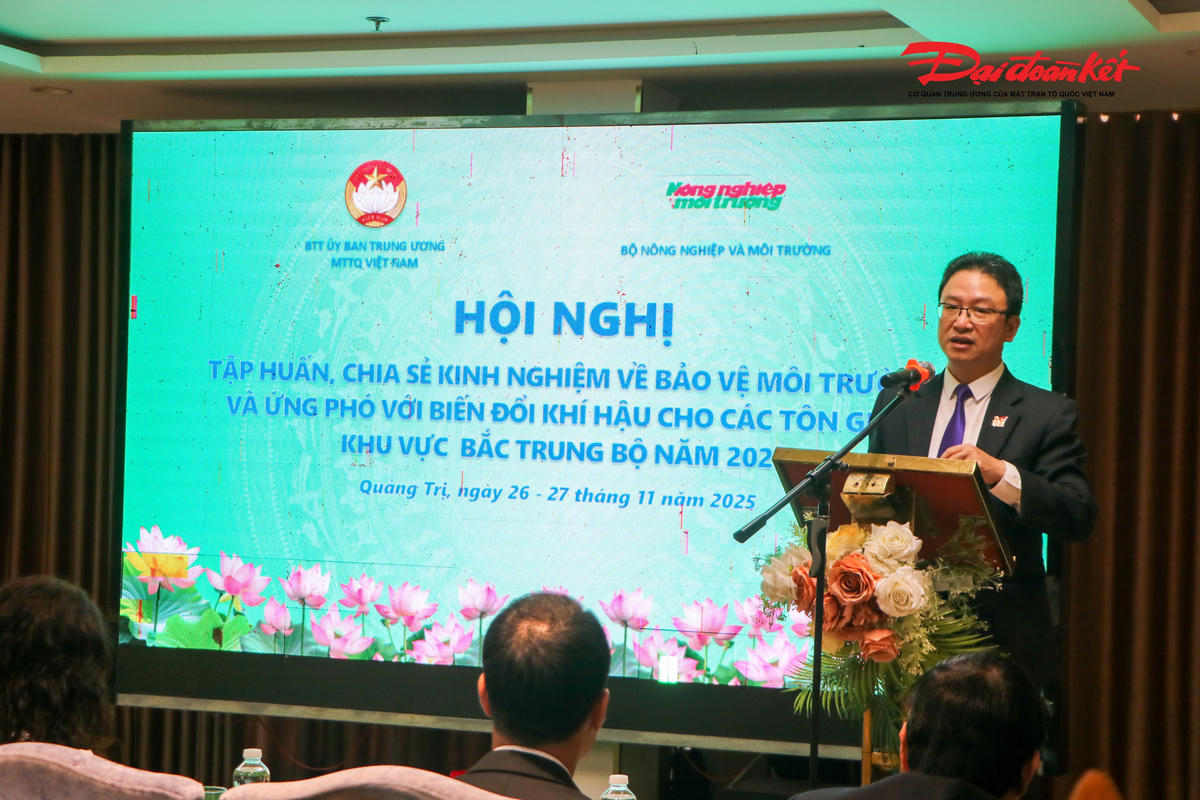 Ông Nguyễn Văn Thanh phát biểu khai mạc hội nghị. Ảnh: Đỗ Văn.