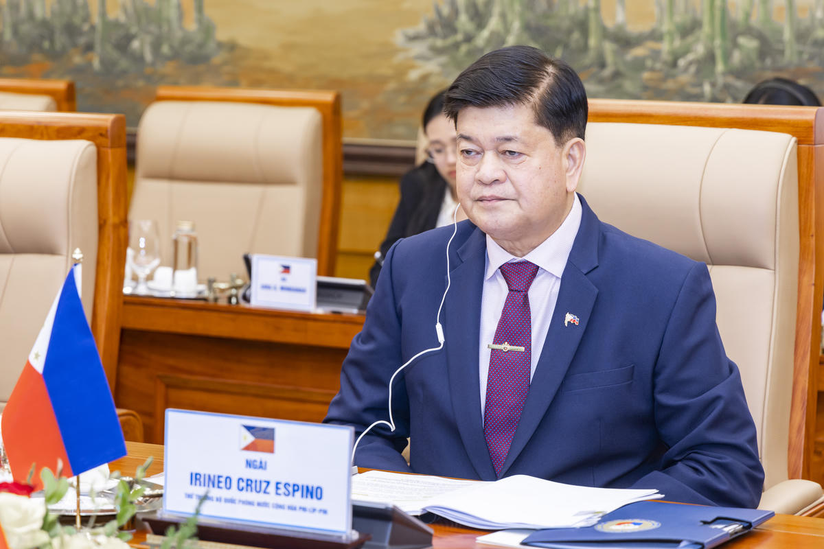 Thứ trưởng Irineo Cruz Espino, Trưởng đoàn Philippines tại Đối thoại. Ảnh: Quang Vinh