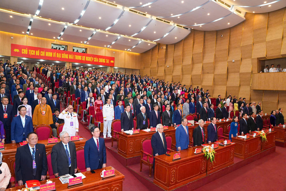 Toàn cảnh Đại hội.