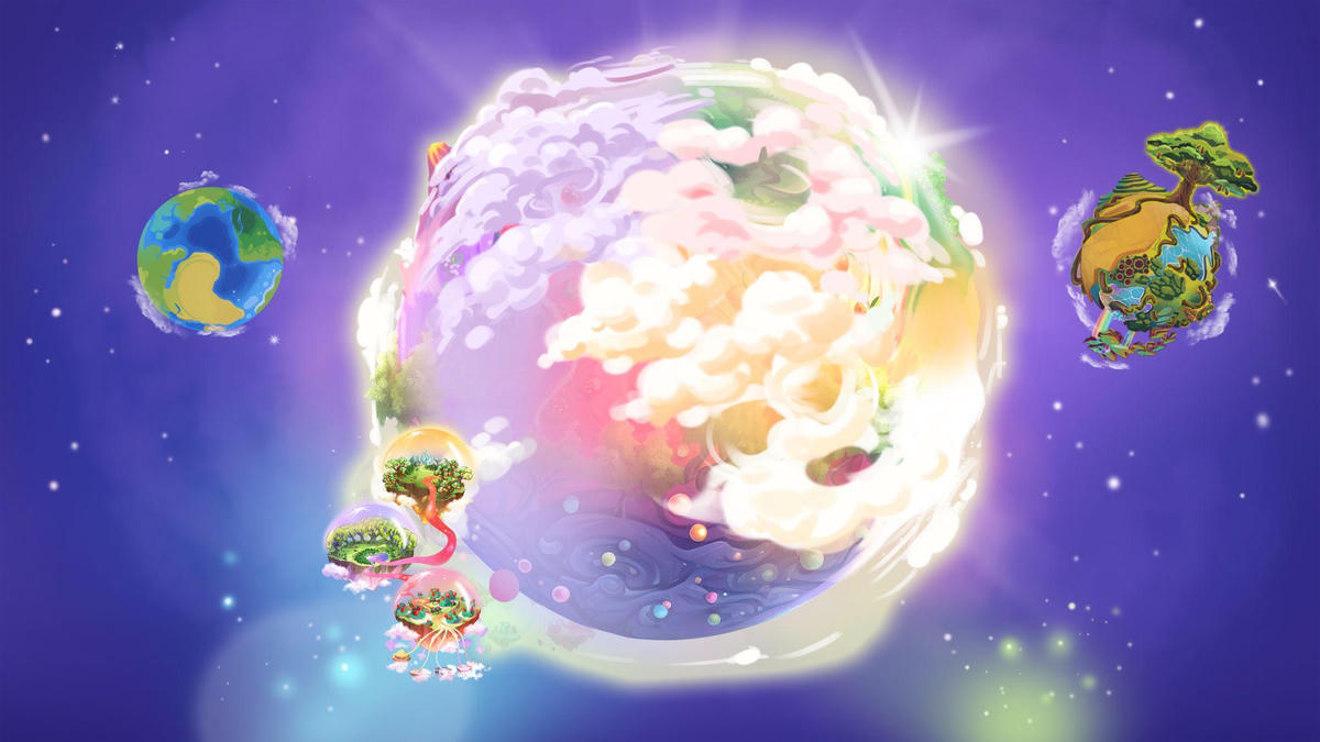 Tinh cầu Trái Cây - hình ảnh gắn liền với dòng sản phẩm TH true JUICE milk MISTORI trong Vũ trụ TH MISTORI