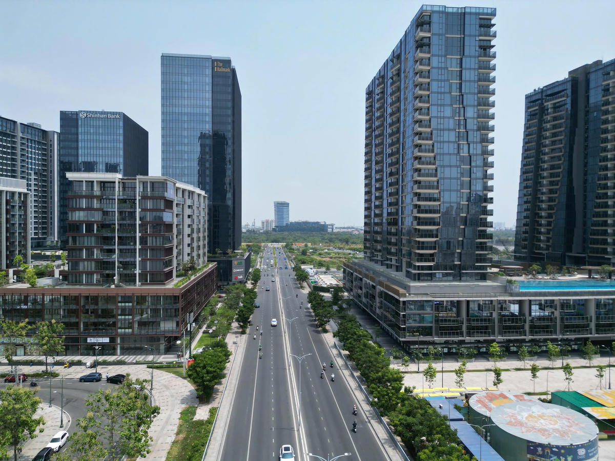 TP Hồ Chí Minh đã sẵn sàng cho Trung tâm tài chính Quốc tế. Ảnh: M.H