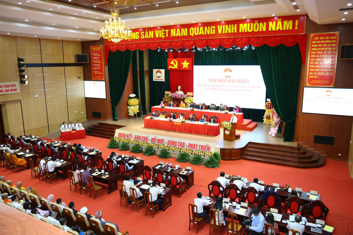 Quang cảnh Đại hội. (ảnh: Thanh Tiến)