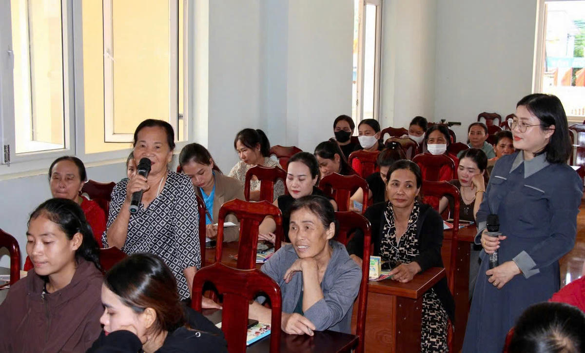 Thông qua các hoạt động của Dự án 8 đã góp phần giải quyết hiệu quả các vấn đề xã hội cấp thiết và thúc đẩy bình đẳng giới vùng đồng bào DTTS và miền núi