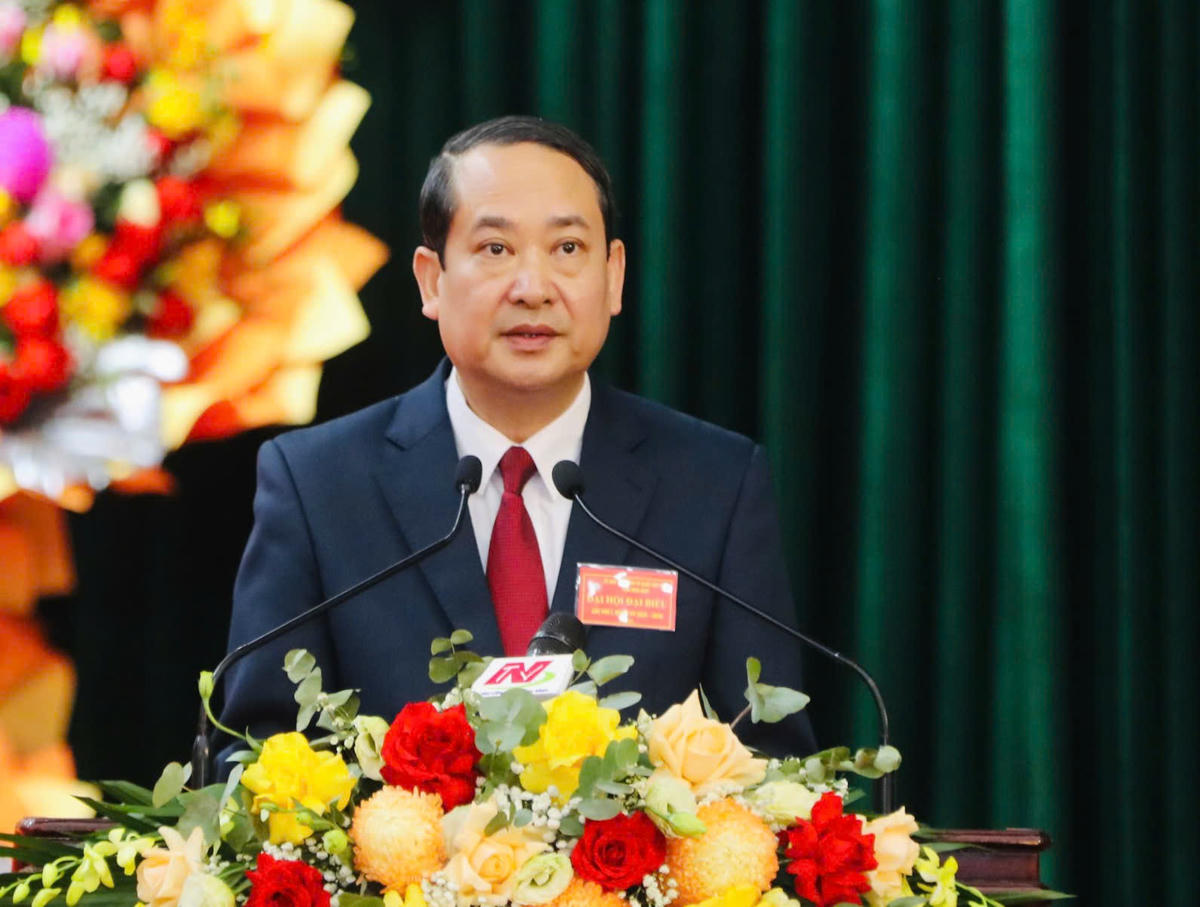 Ông Mai Văn Tuất được tái cử giữ chức Chủ tịch Ủy ban MTTQ tỉnh Ninh Bình nhiệm kỳ 2025 - 2030. Ảnh: Đức Lam