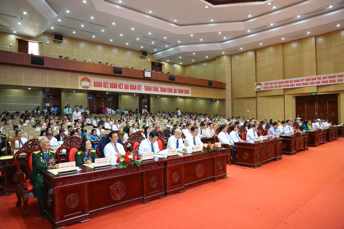 Các đại biểu tham dự Đại hội. (ảnh: Thanh Tiến)