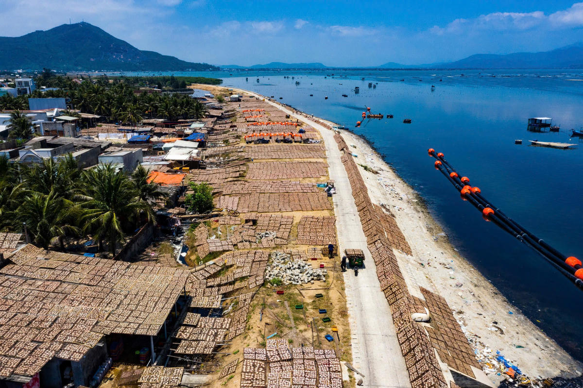 Một góc biển Đề Gi, tỉnh Gia Lai. Ảnh: Đình Sang.