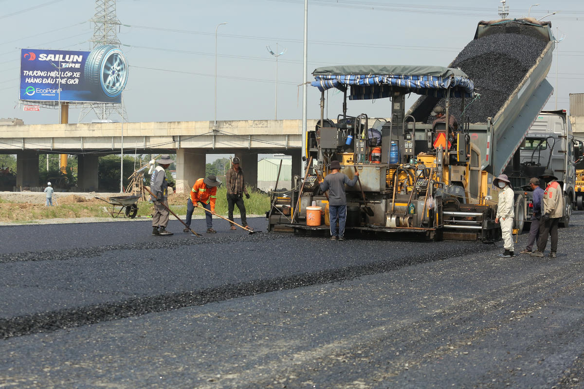 Khu vực gần đường cao tốc TP Hồ Chí Minh-Trung Lương hiện hữu. Ảnh: Đ.Xá.