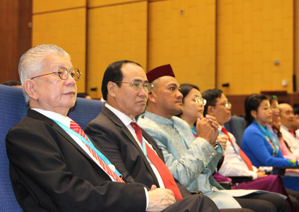 Các đại biểu dự đại hội. Ảnh: Q.Đ.