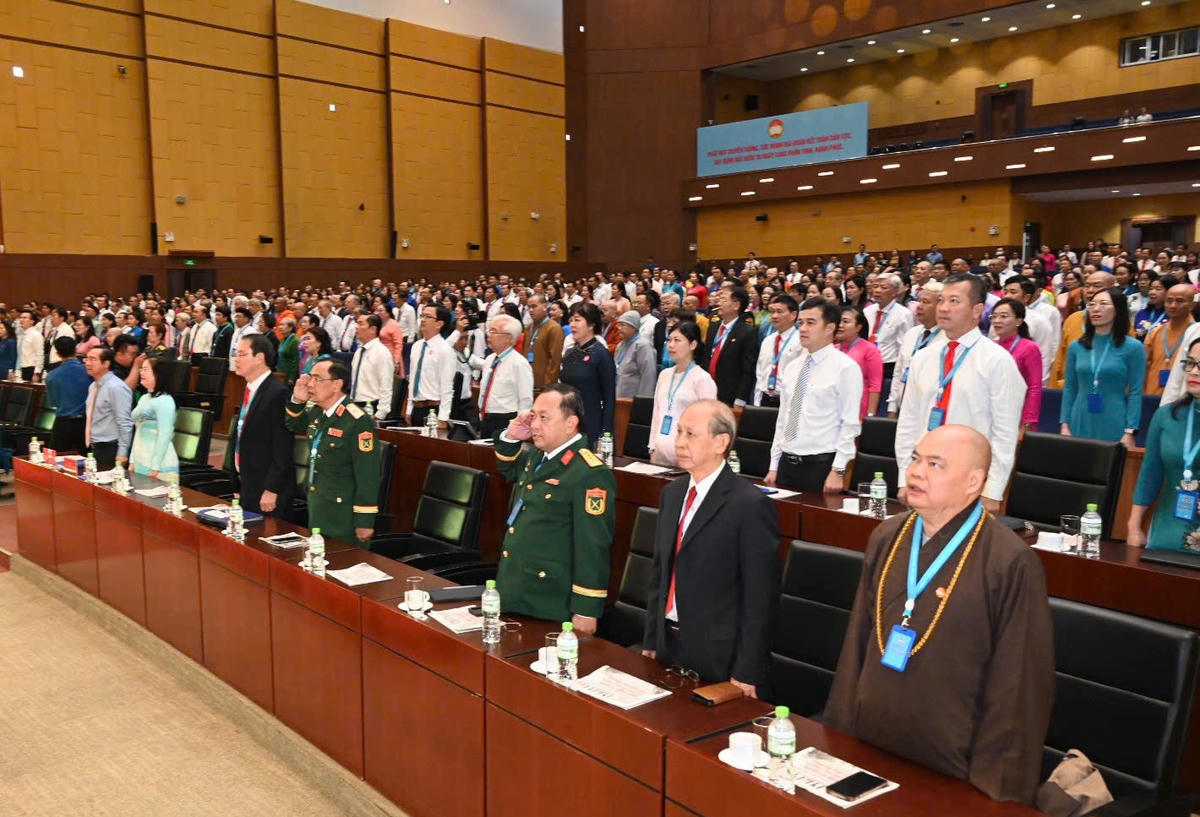 Các đại biểu dự đại hội. Ảnh: Q.T.