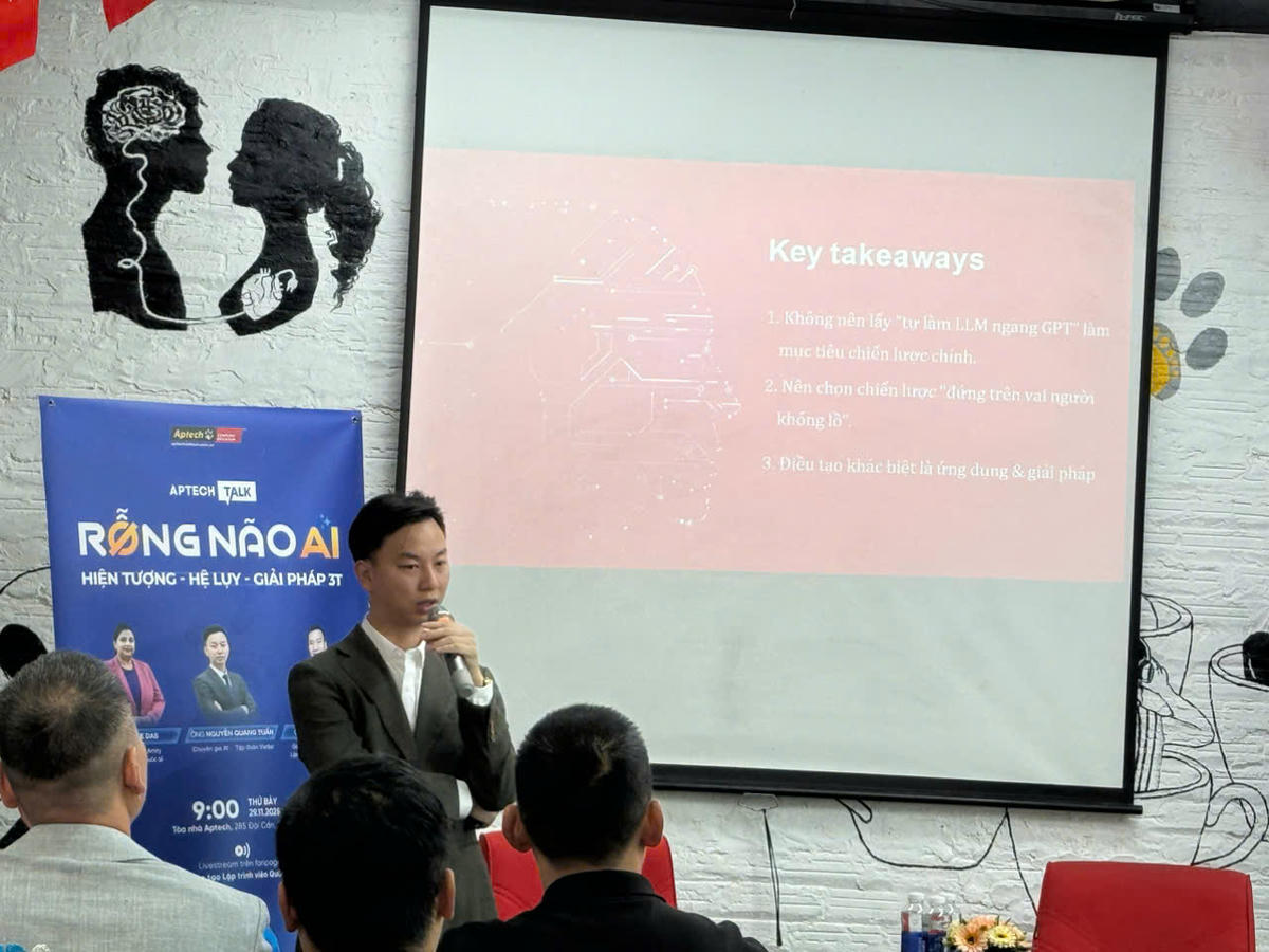 Giới trẻ Việt Nam nên sử dụng AI một cách tự tin và có trách nhiệm. Ảnh: L.H