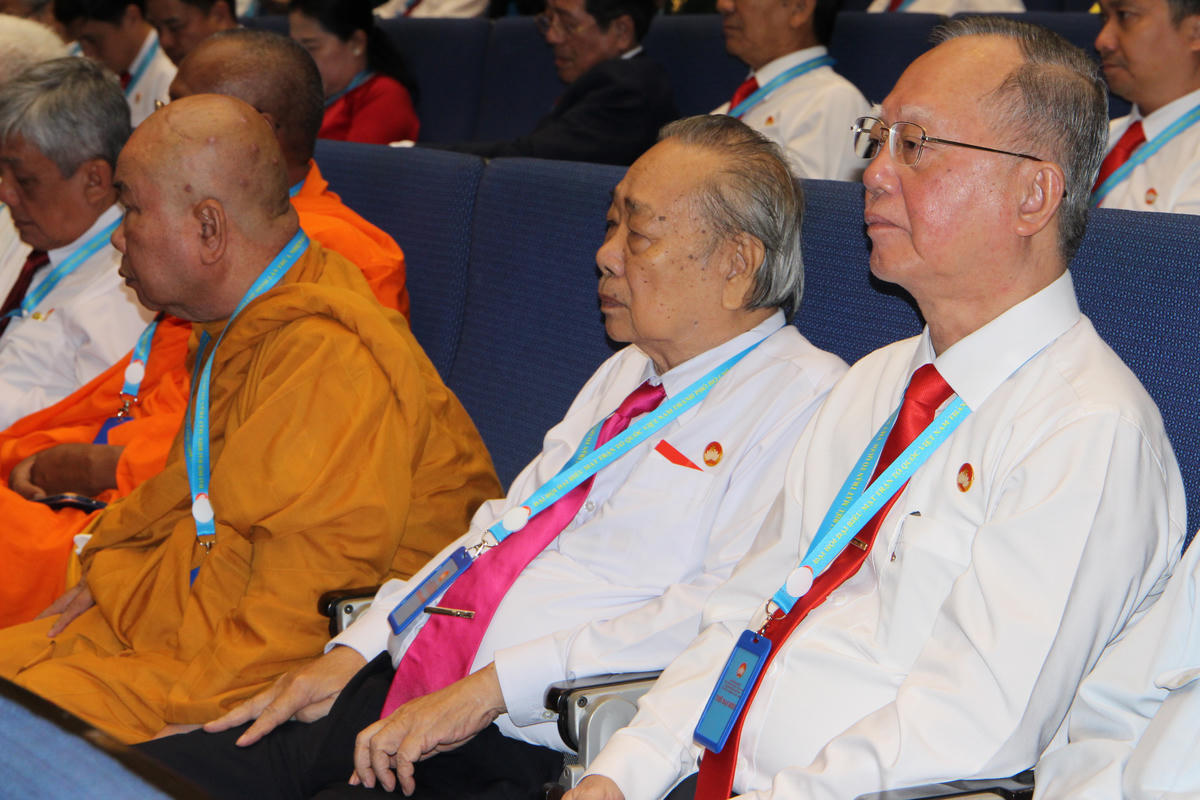 Các đại biểu dự đại hội. Ảnh: Q.Đ.