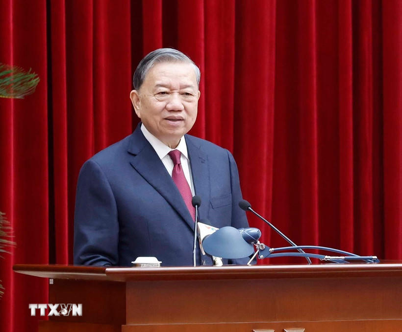 Tổng Bí thư Tô Lâm. (Ảnh: Thống Nhất/TTXVN).