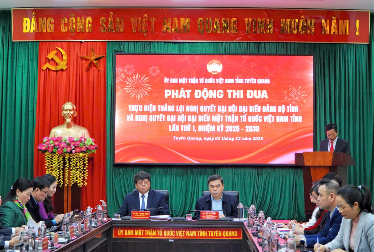 Quang cảnh Lễ phát động. Ảnh: Đ.S.