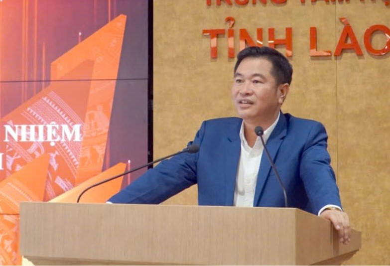 Ông Nguyễn Trung Triều -&nbsp; tân Chánh Thanh tra tỉnh Lào Cai. Ảnh: Báo Lào Cai.