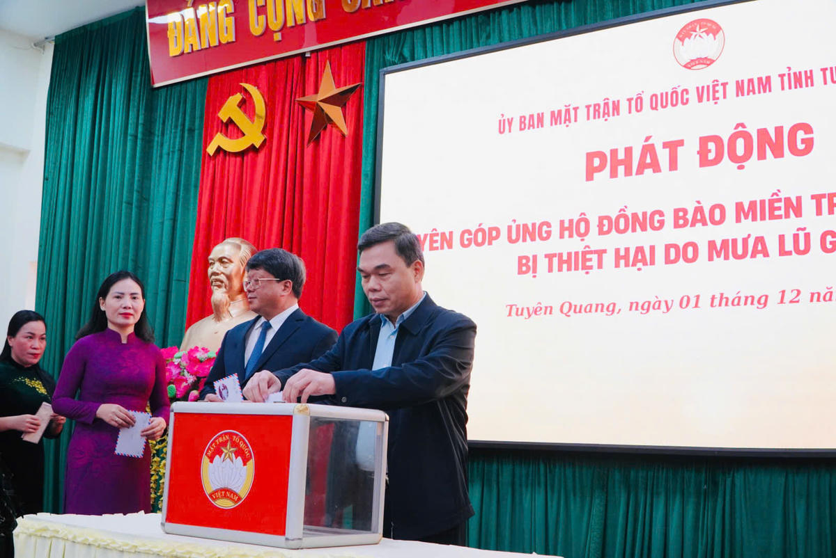 Mặt trận Tuyên Quang phát động thi đua thực hiện thắng lợi Nghị quyết Đại hội