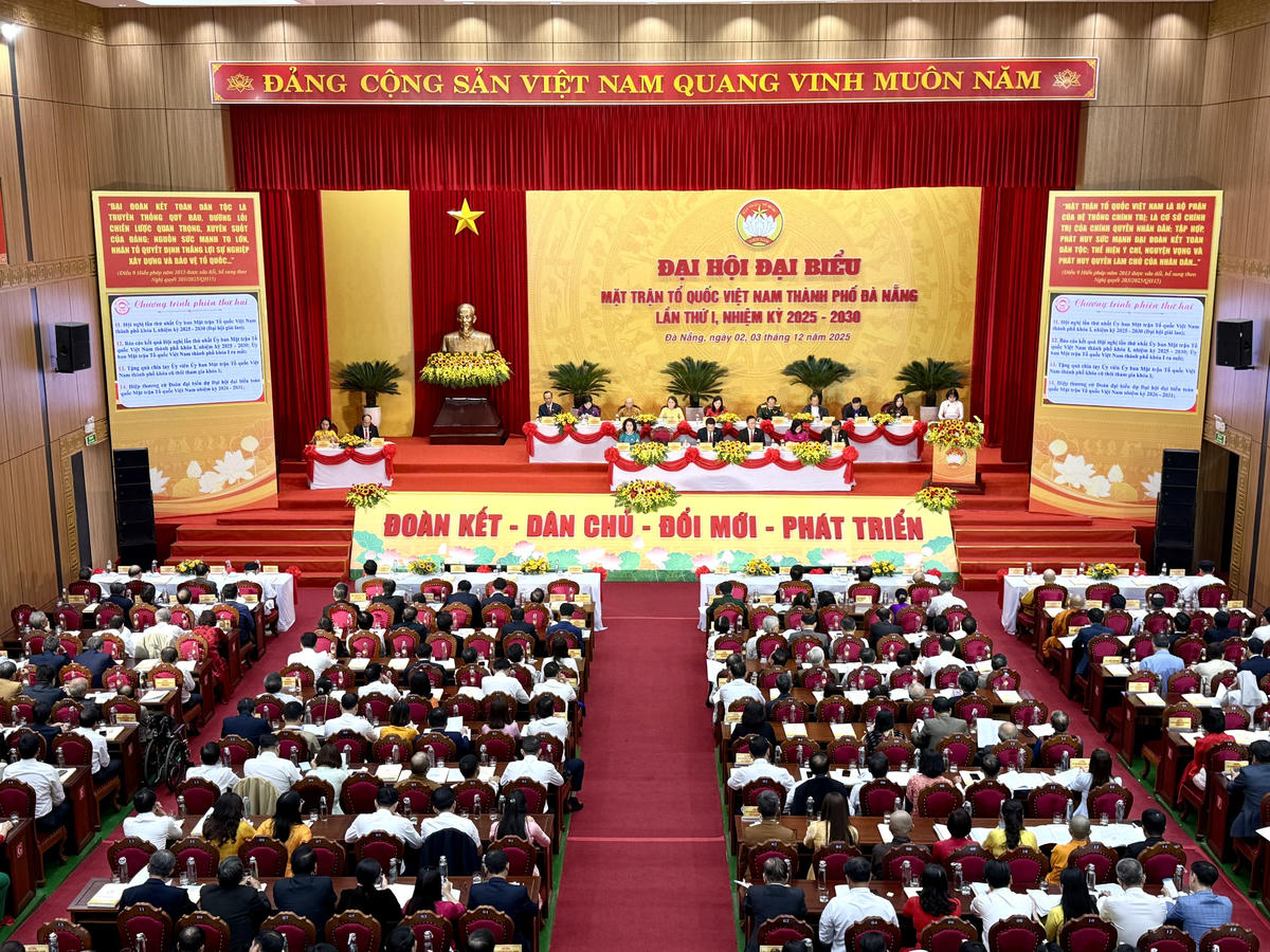 Quang cảnh Đại hội chiều 2/12. Ảnh: Nguyễn Tú.