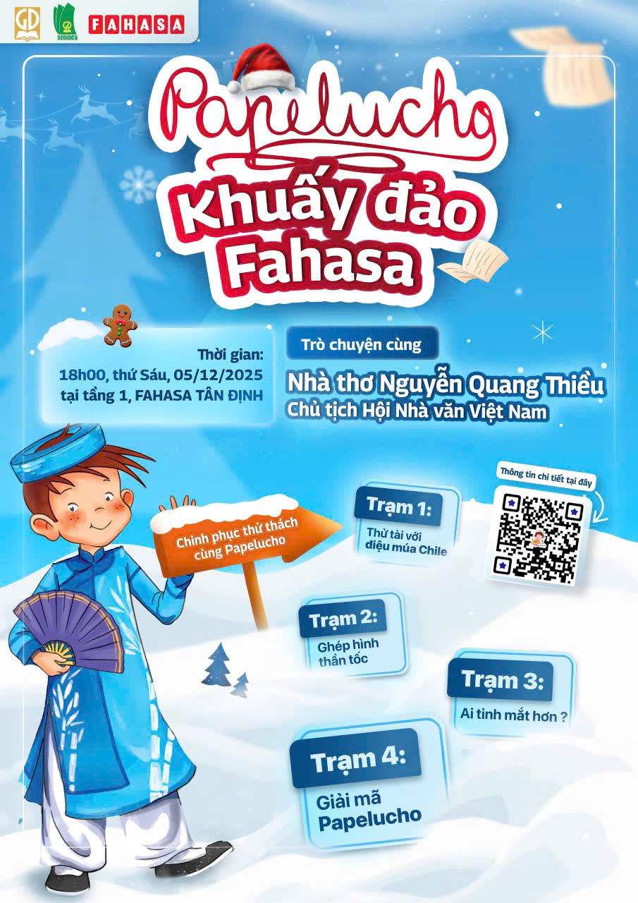 Giao lưu cùng nhà thơ Nguyễn Quang Thiều, chủ đề “từ đọc đến viết - hành trình phát triển ngôn ngữ”