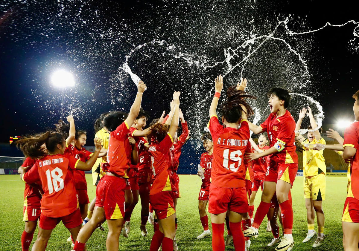 ĐT U17 nữ Việt Nam. Ảnh VFF.