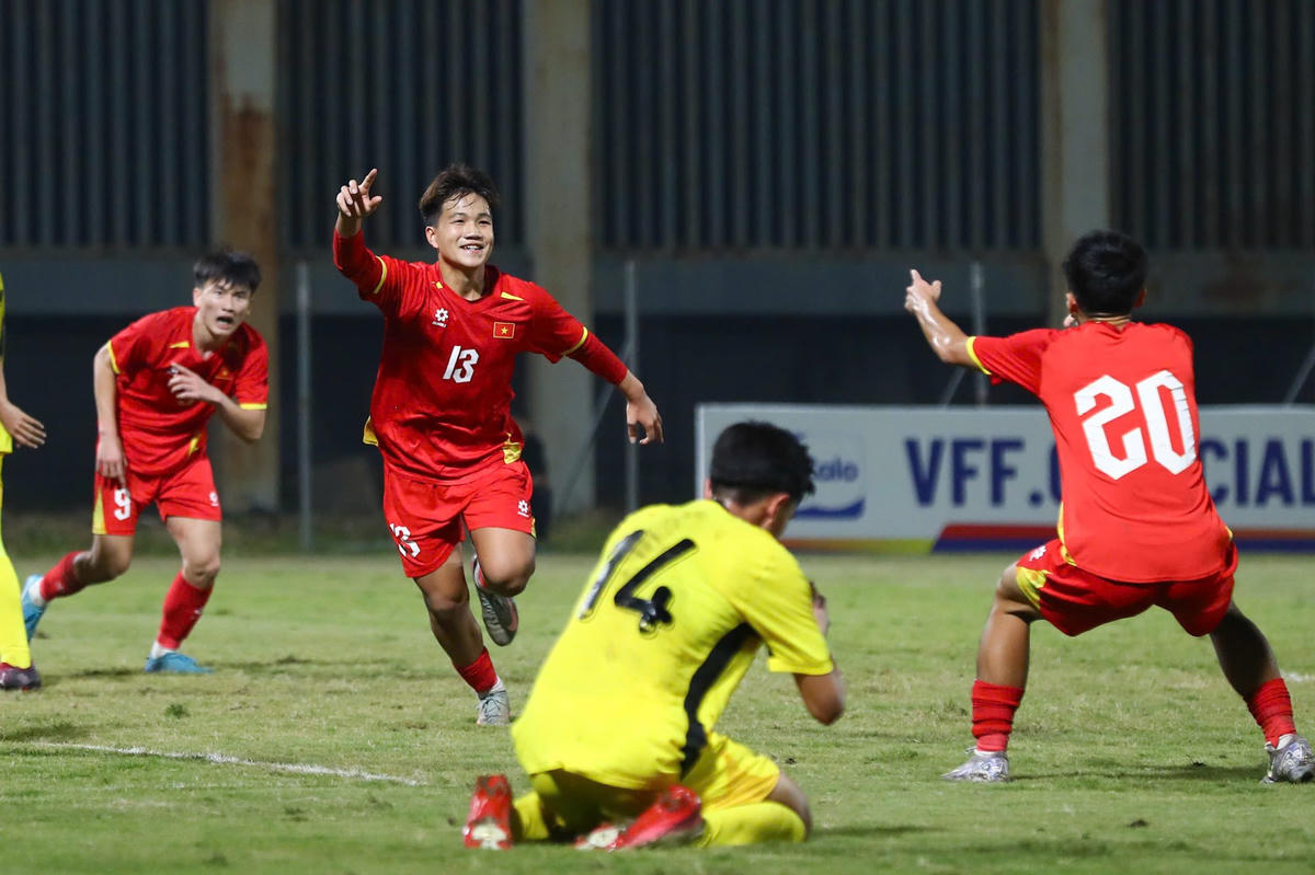 ĐT U17 gây ấn tượng mạnh tại vòng loại với 5 trận toàn thắng, ghi 30 bàn và không thua bàn nào. Ảnh VFF.
