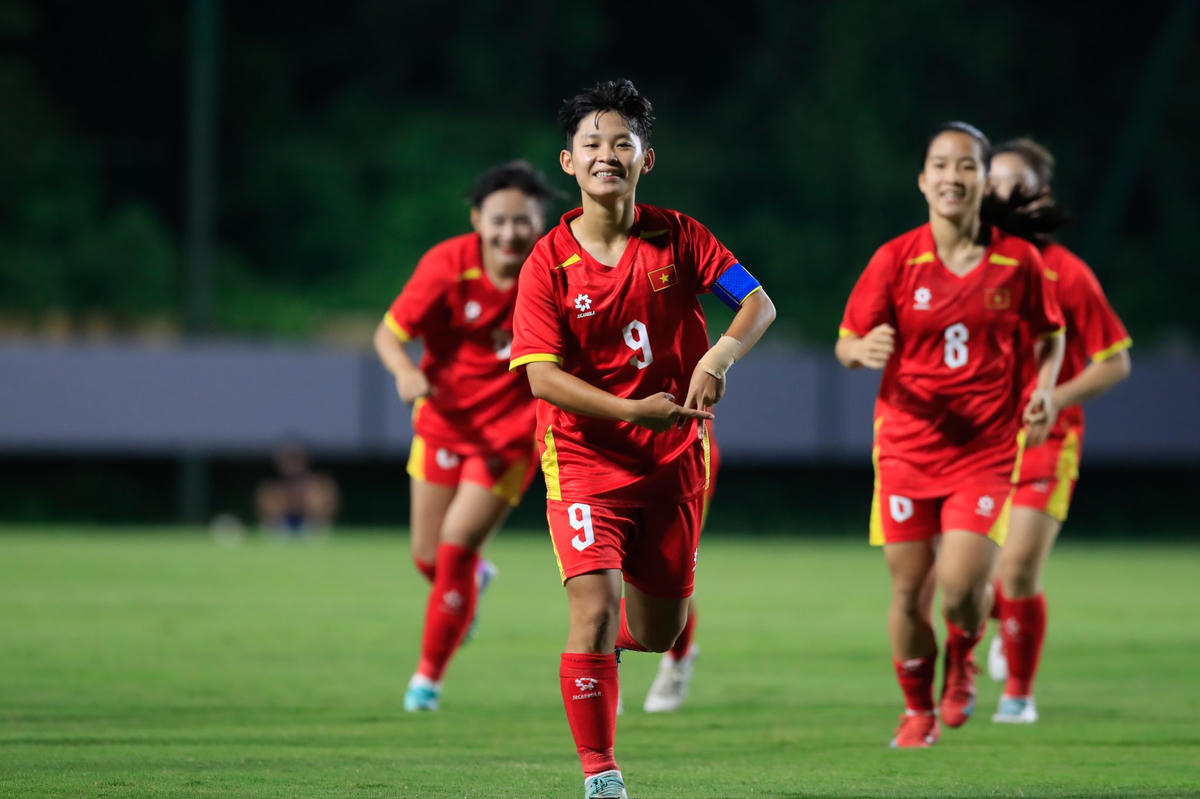 ĐT U20 nữ Việt Nam. Ảnh VFF.