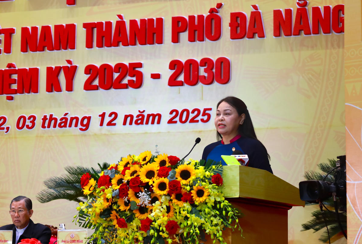 Bà&nbsp;Nguyễn Thị Thu Hà, Ủy viên Trung ương Đảng, Phó Chủ tịch kiêm Tổng Thư ký Ủy ban Trung ương MTTQ Việt Nam. Ảnh: Nguyễn Tú.