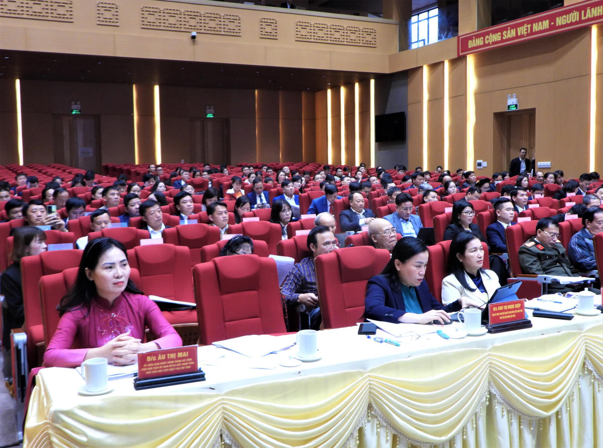 Các đại biểu dự Hội nghị. Ảnh: Đ.S.