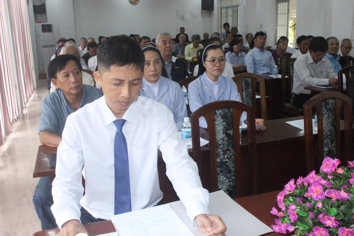 Các đại biểu tham dự hội nghị (ảnh Thùy Trang).