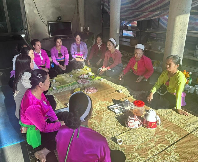 Nhiều buổi tập huấn về các nội dung giảm nghèo thông tin ở quy mô khác nhau được Hội Liên hiệp phụ nữ xã Nhân Nghĩa (Phú Thọ) tổ chức. Ảnh: phunuvietnam.vn