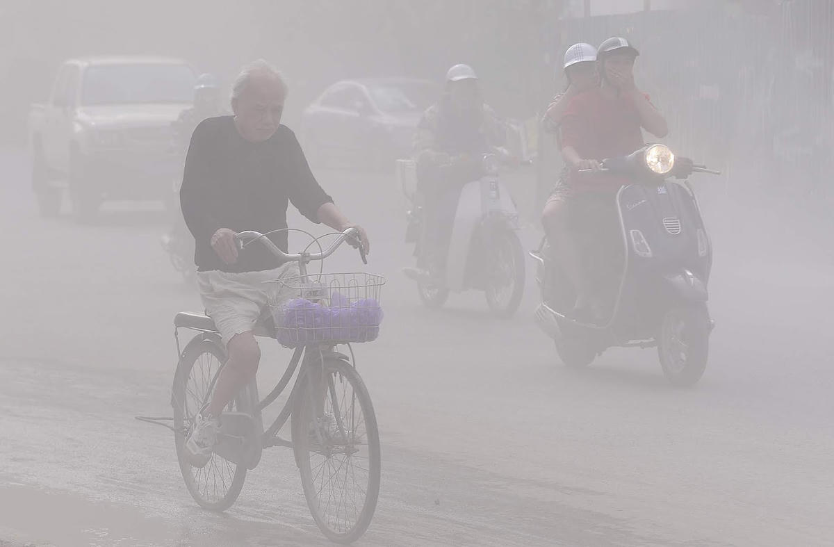 Tự bảo vệ mình trước ô nhiễm không khí 