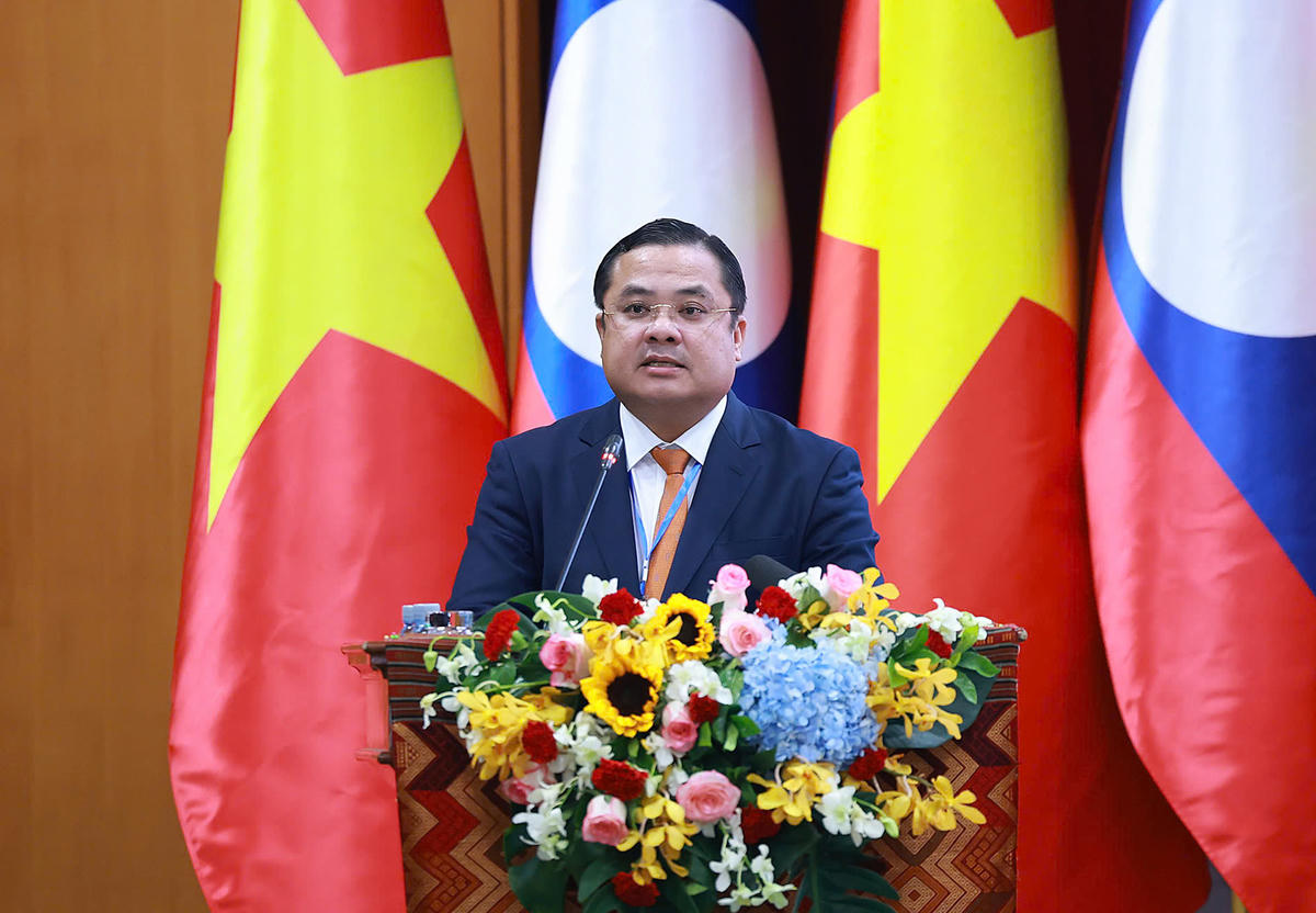 Chủ tịch HĐTV Vinachem Phùng Quang Hiệp nhấn mạnh tinh thần “chỉ bàn làm”, cam kết hoàn thành Dự án Kali đúng tiến độ và mở rộng cơ hội hợp tác tại Lào.