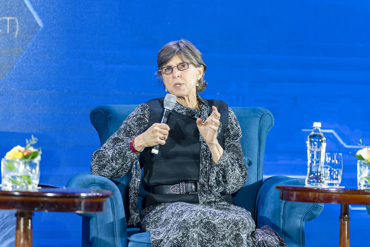 GS. Pamela Christine Ronald tham dự Tuần lễ Khoa học Công nghệ VinFuture 2025.